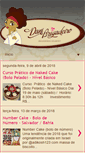 Mobile Screenshot of danibrigadeiro.com